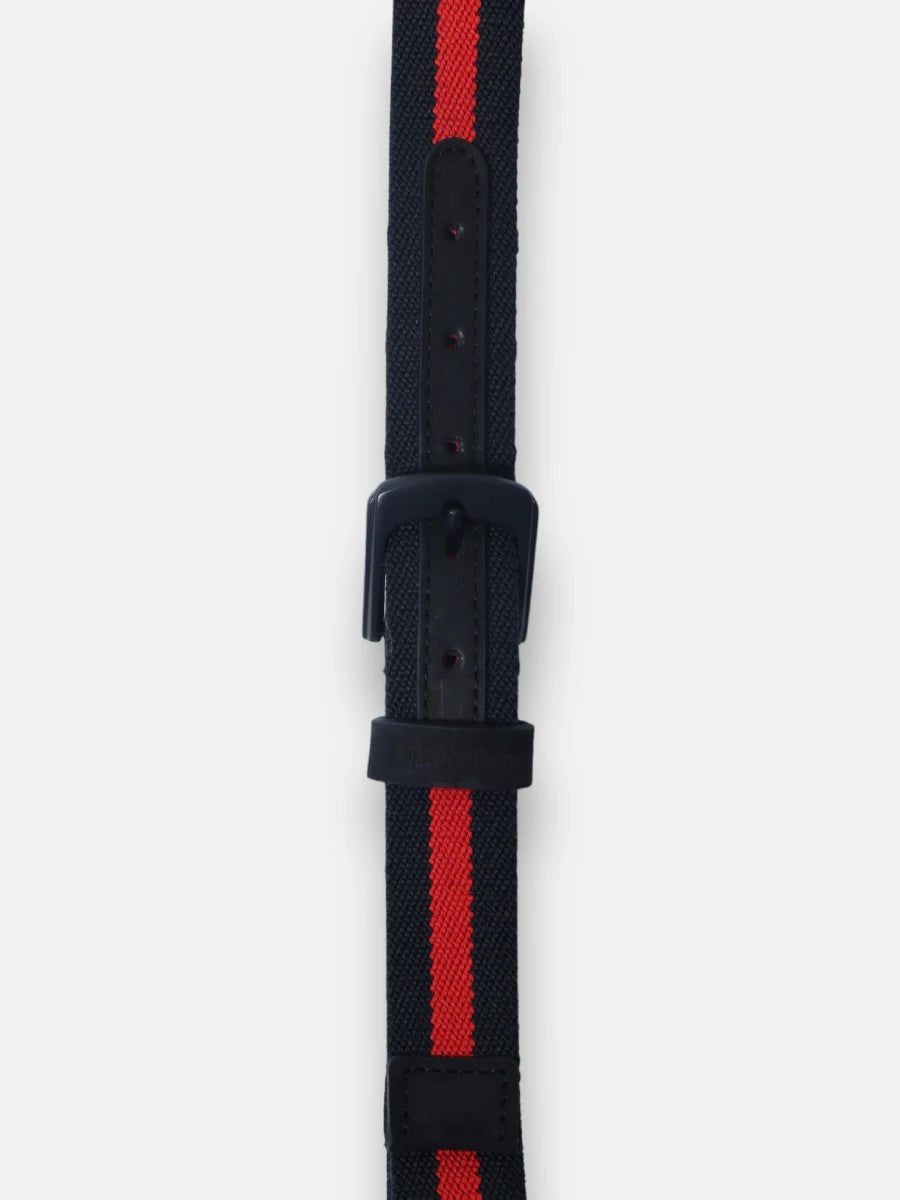 Cinturon R003 Reata Negro/Rojo