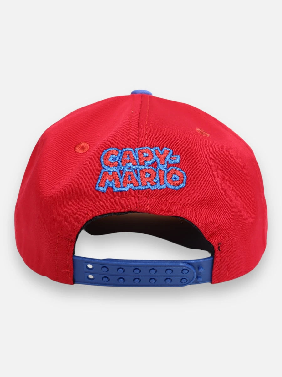 Gorra R142 Capy mario roja