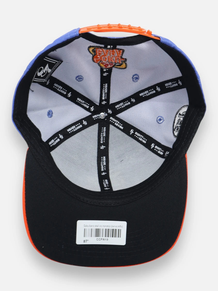 Gorra R144 Goku bara azul