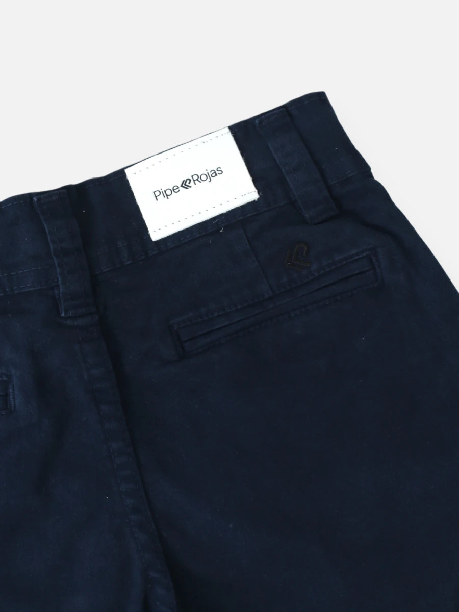 Bermuda en dril R008 Azul Oscuro