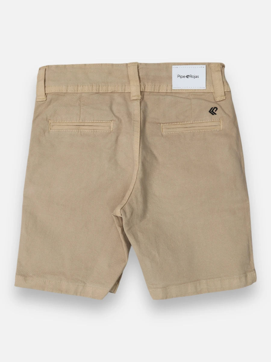 Bermuda en dril R010 Camel