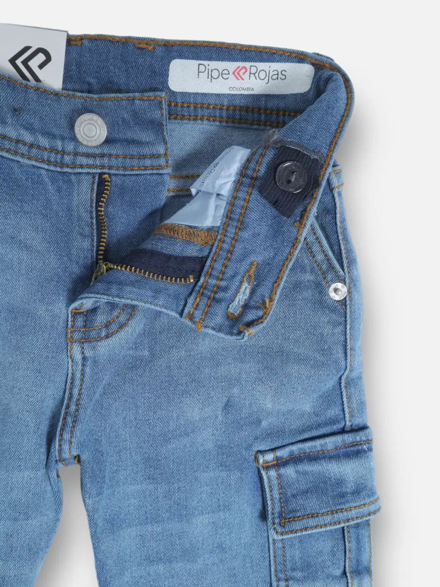 Bermuda en jean R006 Camuflada