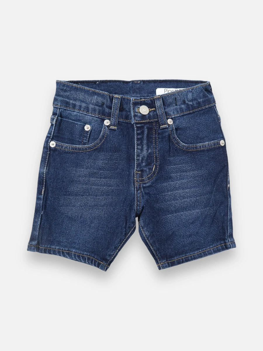 Bermuda en jean R013 Tono Oscuro