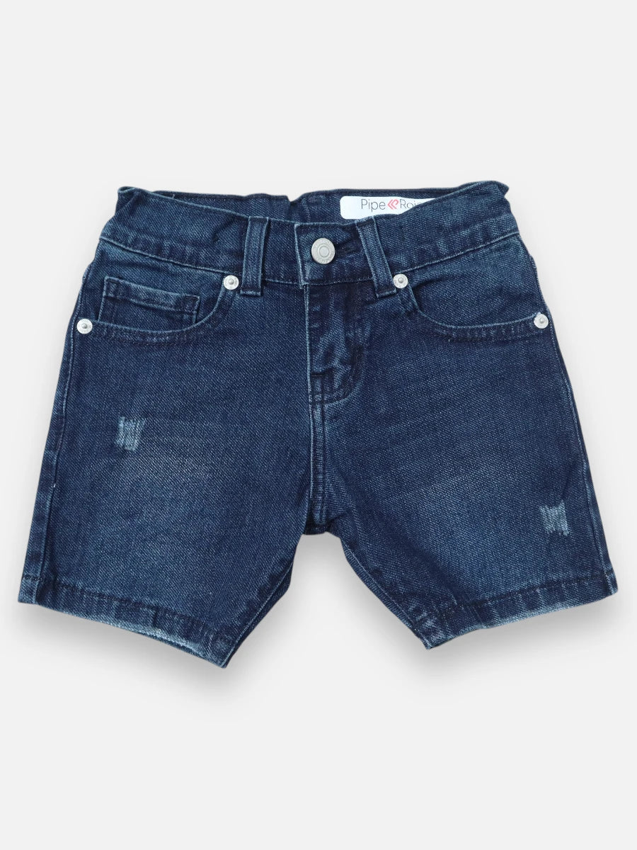 Bermuda en jean R015 Tono Oscuro