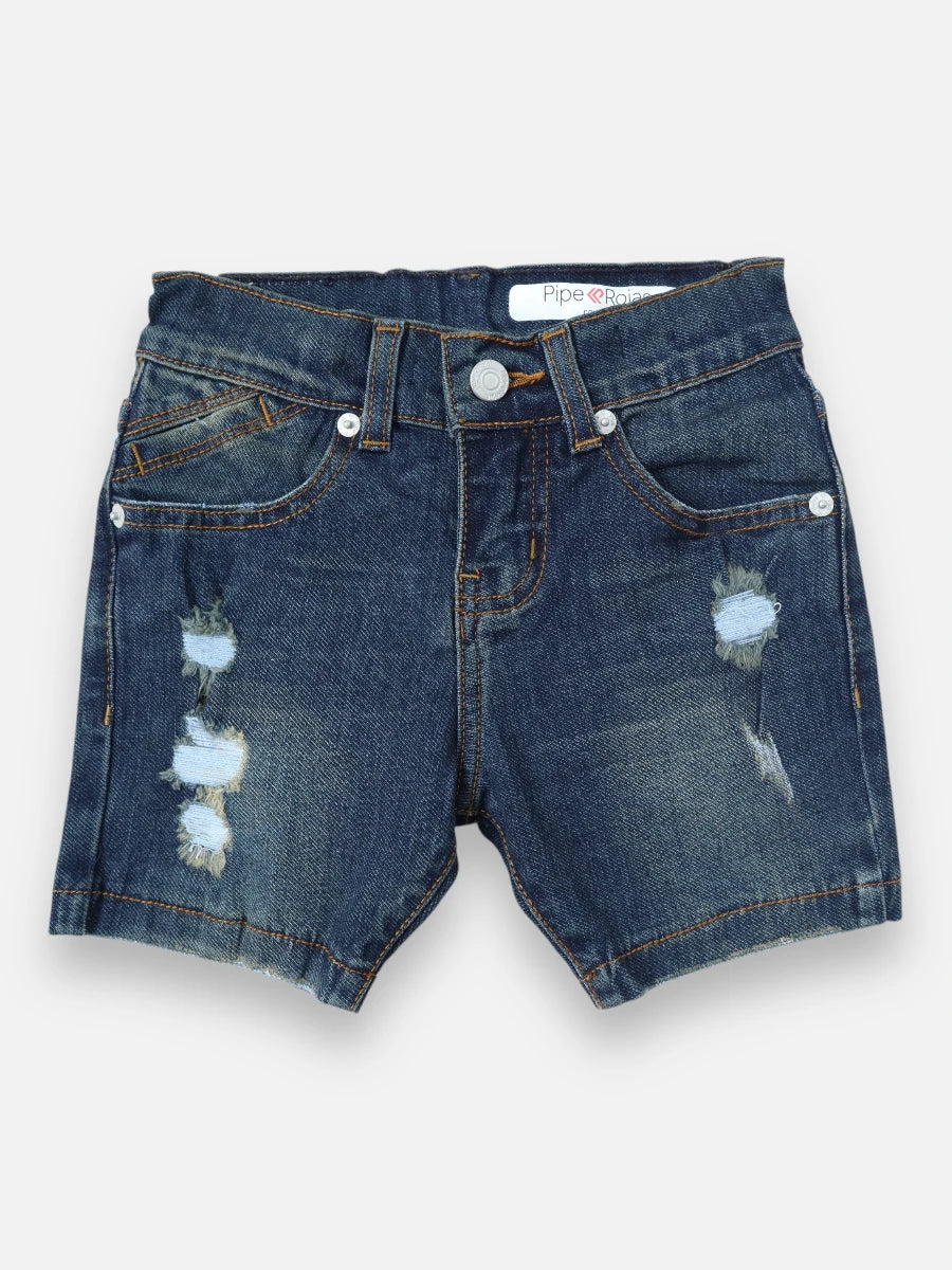 Bermuda en jean R018 Tono Oscuro