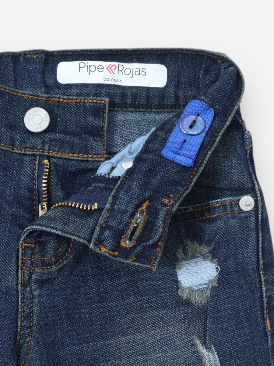 Bermuda en jean R018 Tono Oscuro