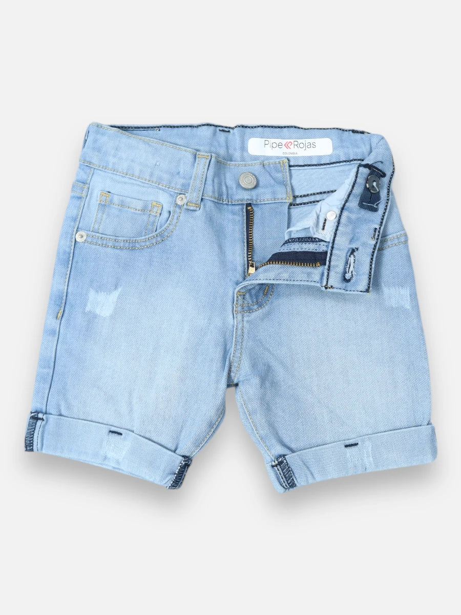 Bermuda en jean R020 Tono Claro