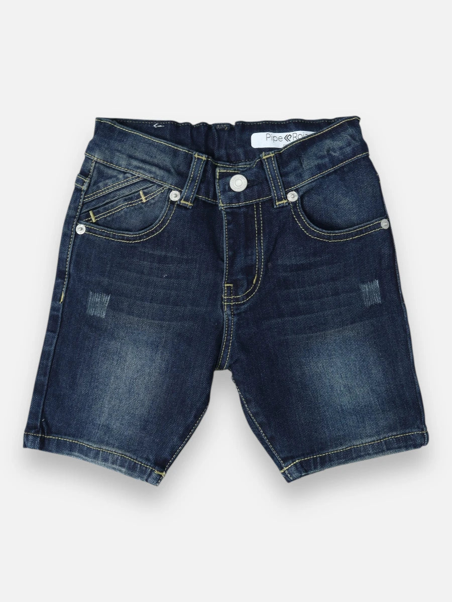 Bermuda en jean R021 Tono Oscuro