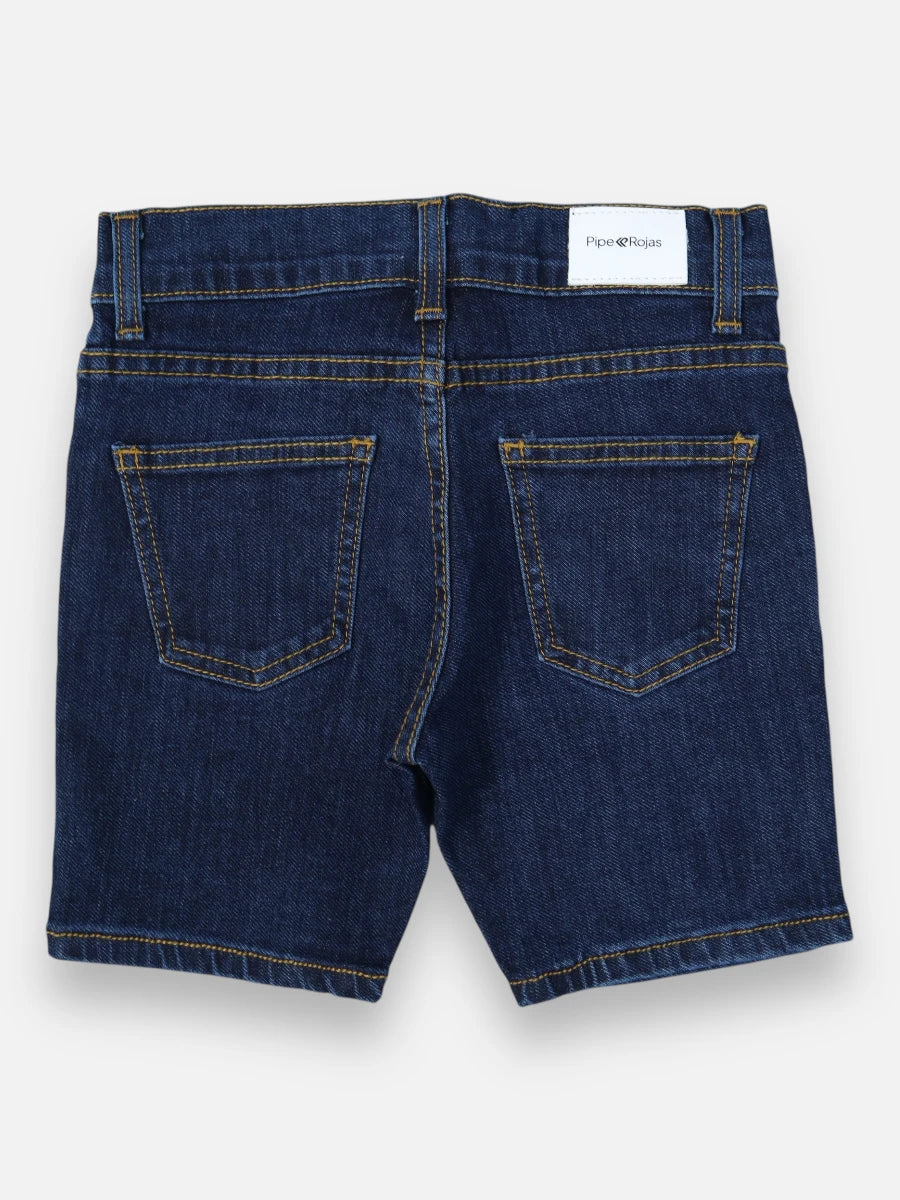 Bermuda en jean R024 Tono Oscuro