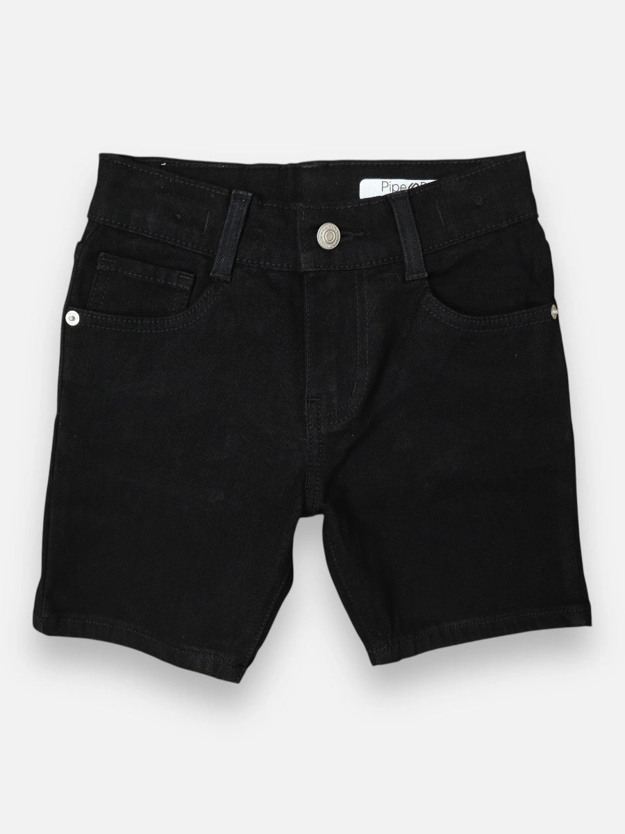 Bermuda en jean R027 Negro