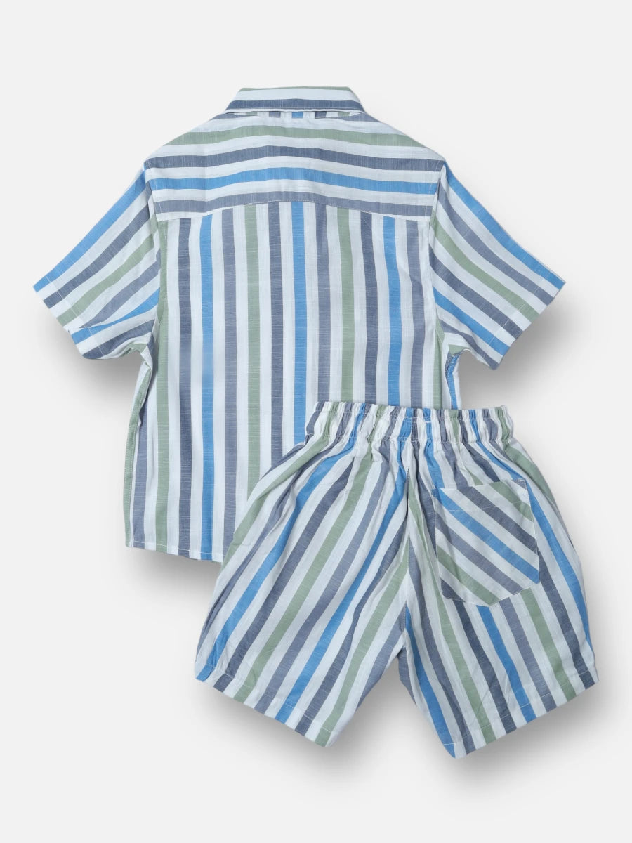 Conjunto R001 camisero verde