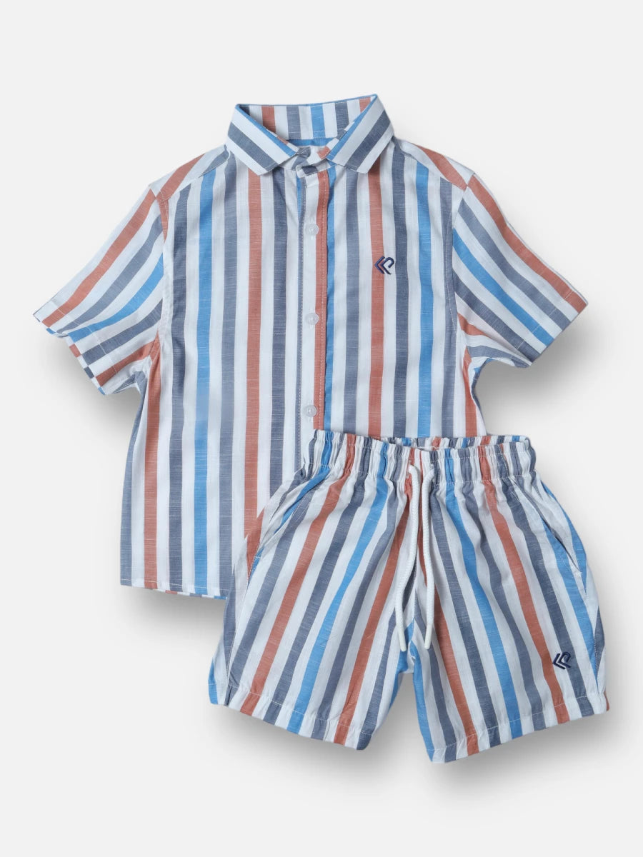 Conjunto R002 camisero naranja