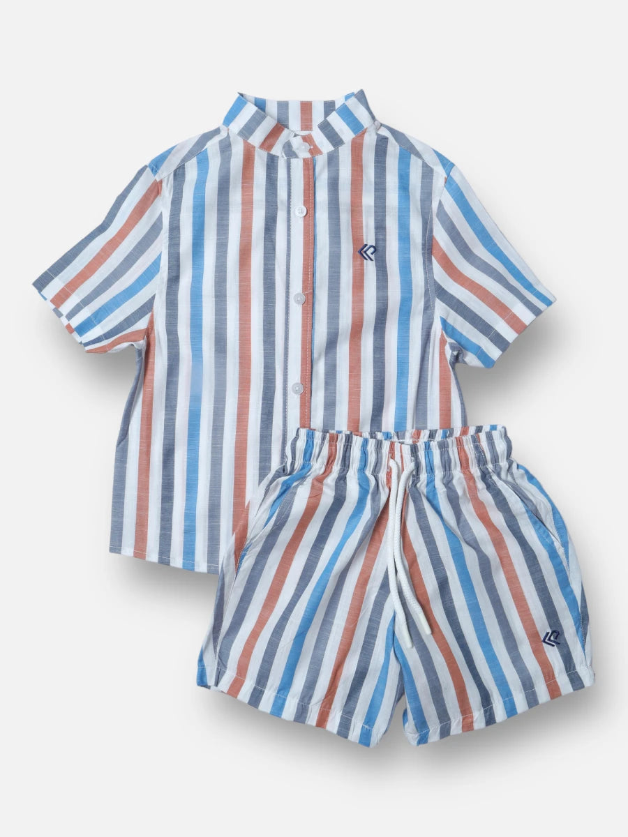 Conjunto R004 camisero naranja neru