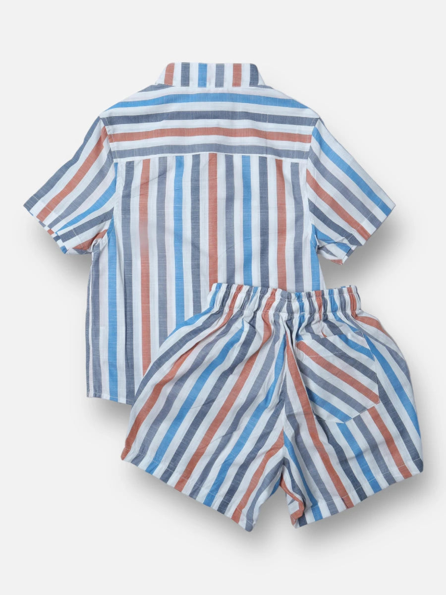 Conjunto R004 camisero naranja neru