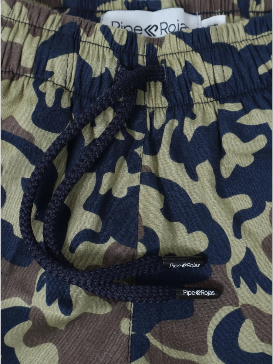 Conjunto R006 Camuflado Verde