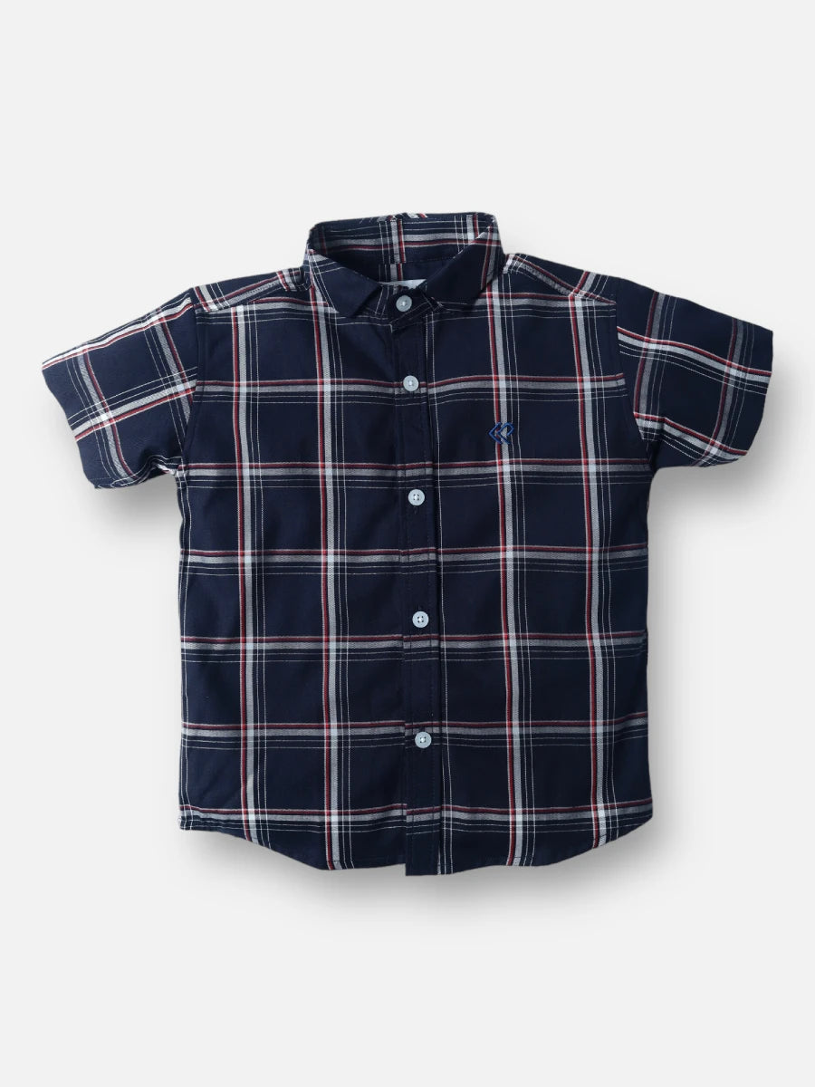 Camisa R002 M/C Cuadros