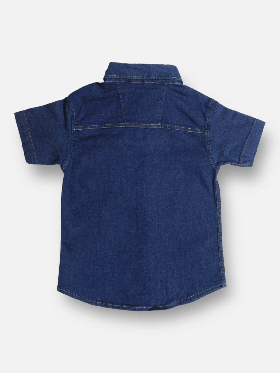 Camisa R016 Demin Oscura
