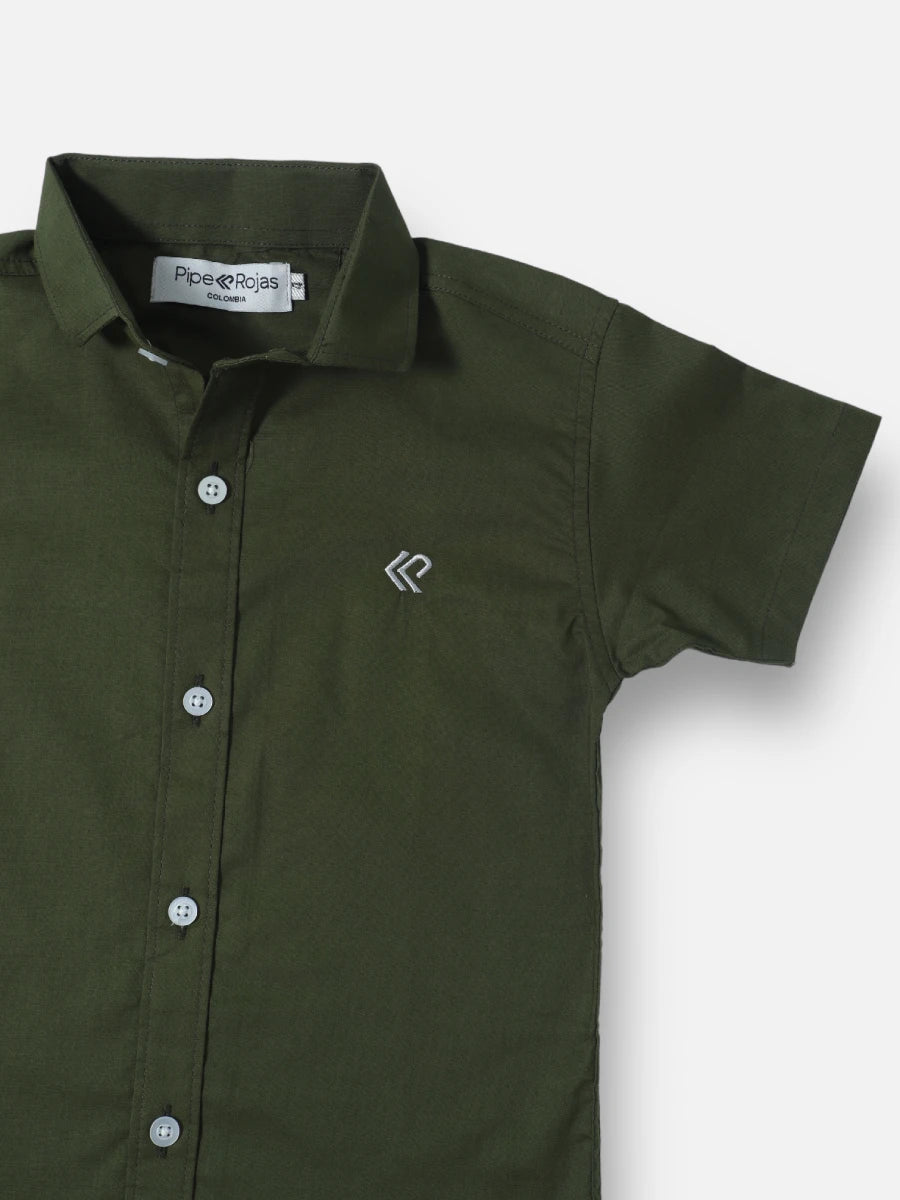 Camisa R017 M/C Verde