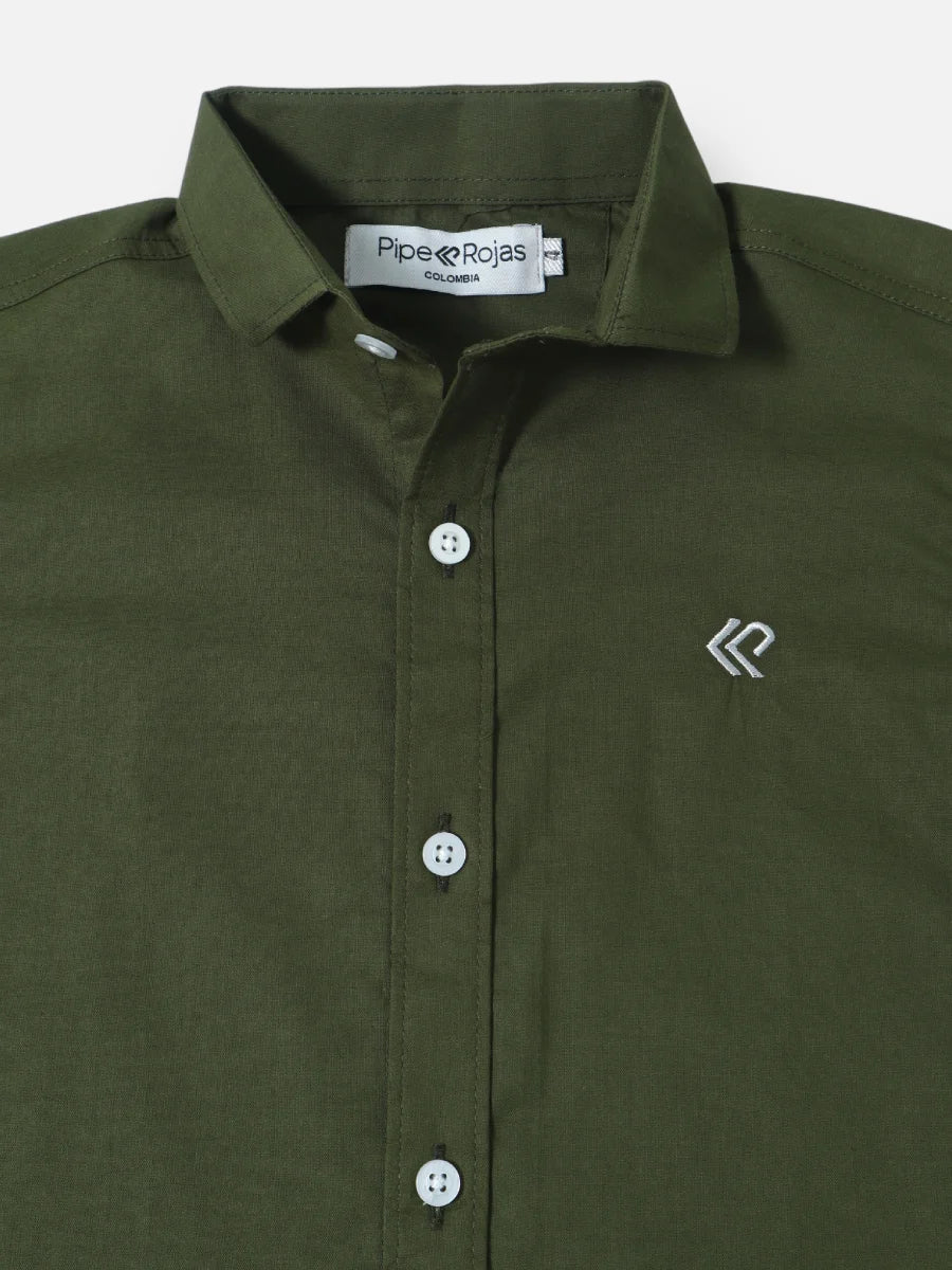 Camisa R017 M/C Verde