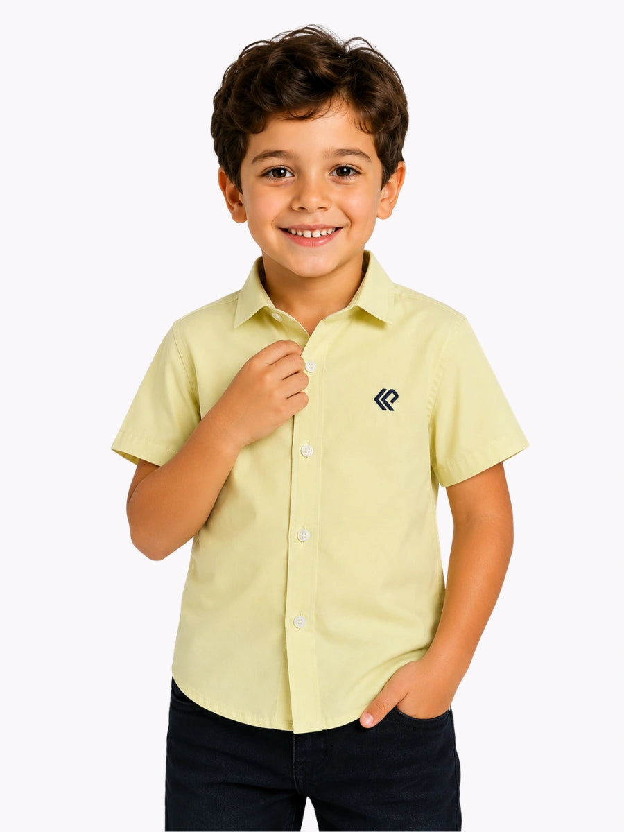 Camisa R018 M/C Amarillo