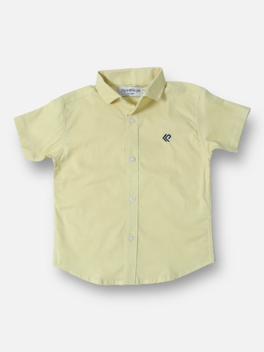 Camisa R018 M/C Amarillo