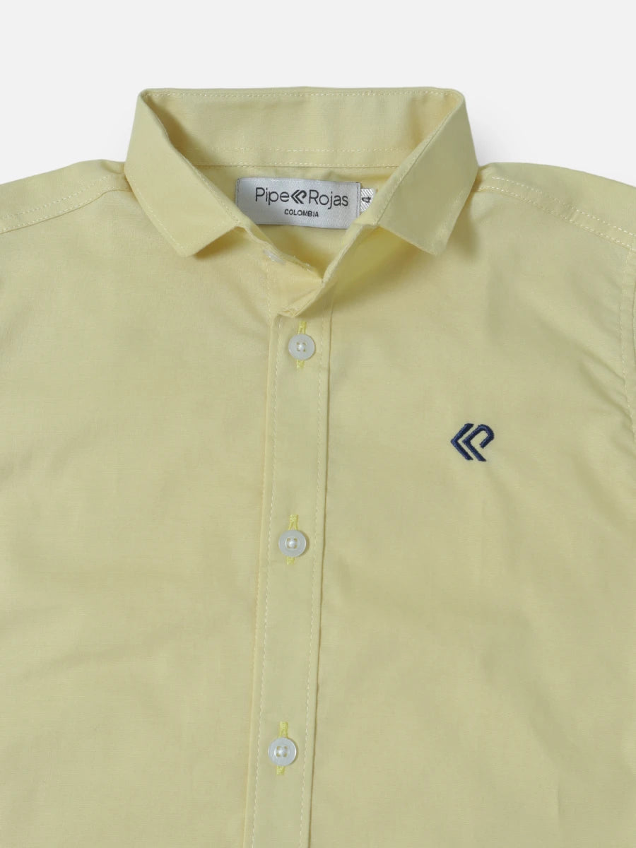Camisa R018 M/C Amarillo