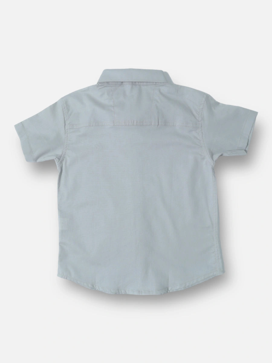 Camisa R019 M/C Gris