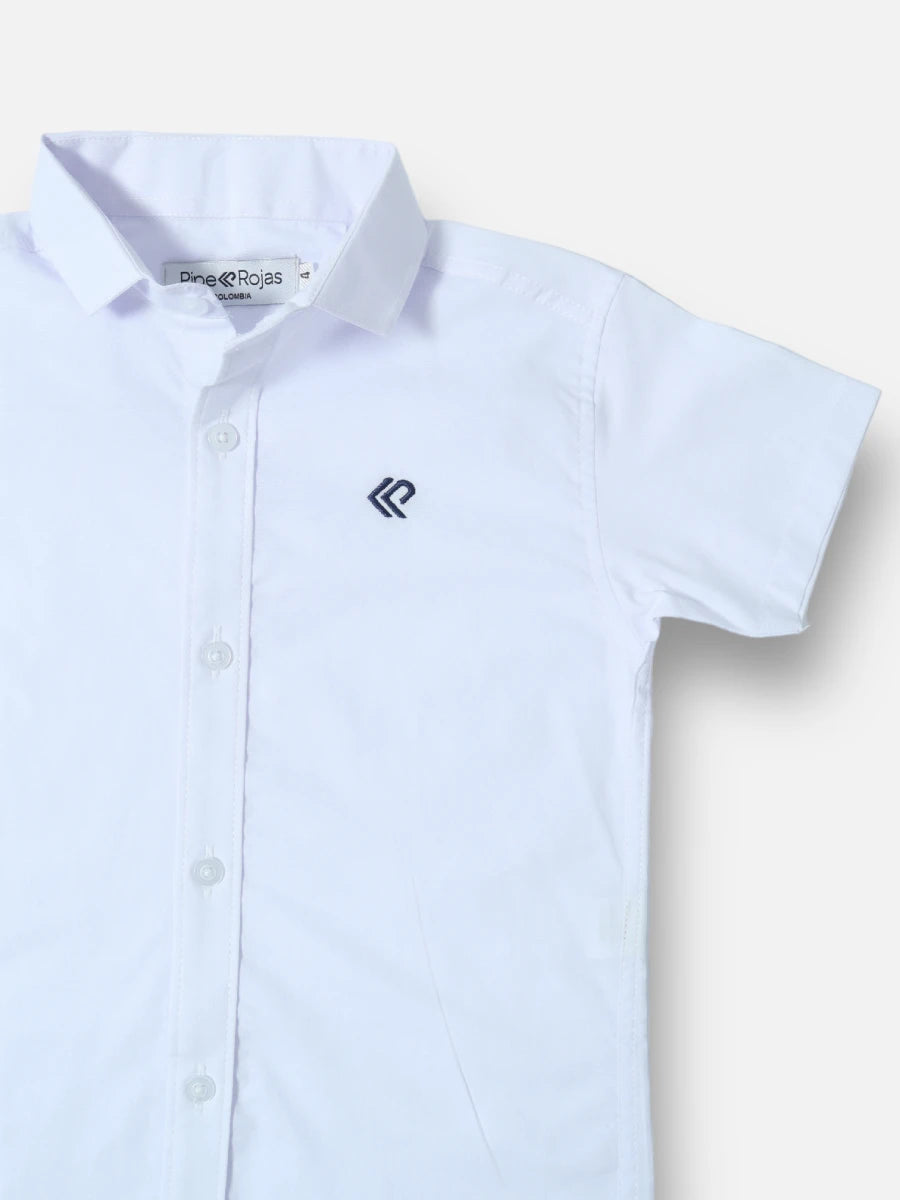 Camisa R021 M/C Blanca