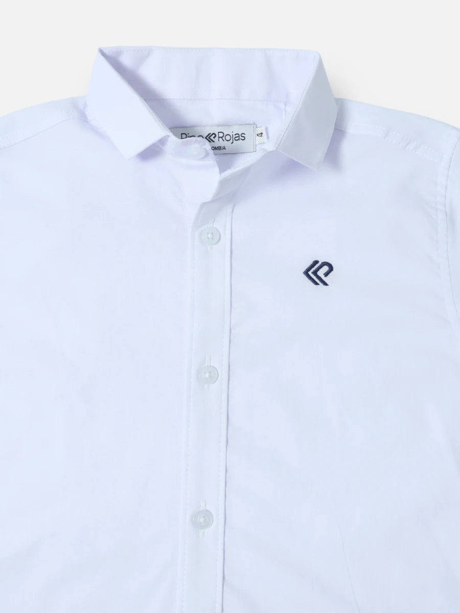 Camisa R021 M/C Blanca