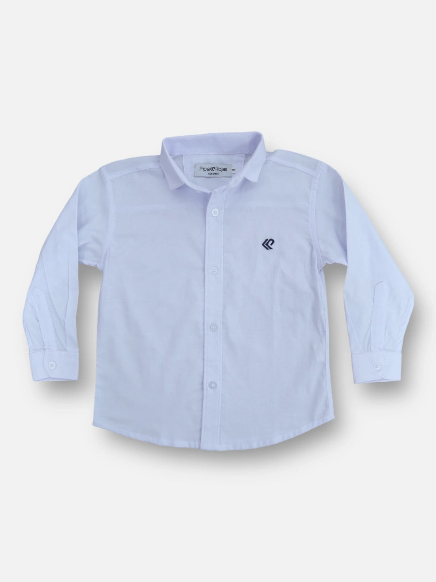 Camisa R022 M/L Blanca