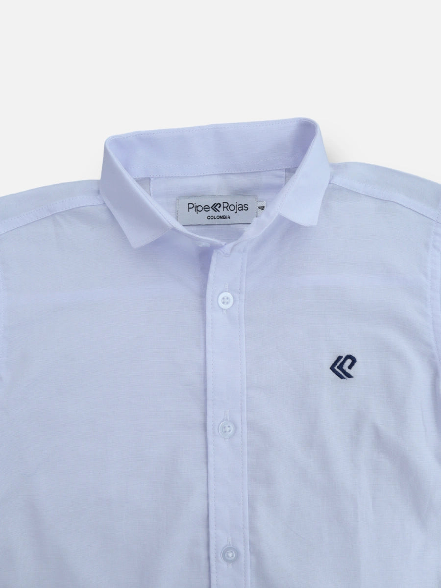 Camisa R022 M/L Blanca