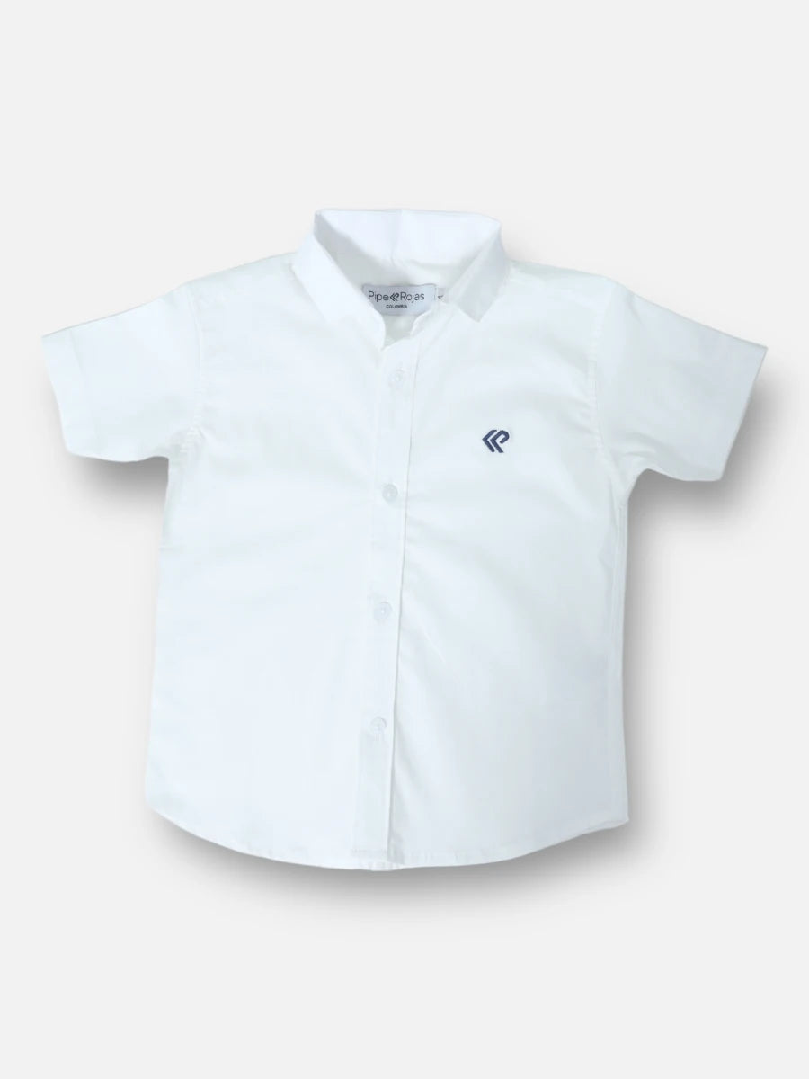Camisa R027 M/C Blanco