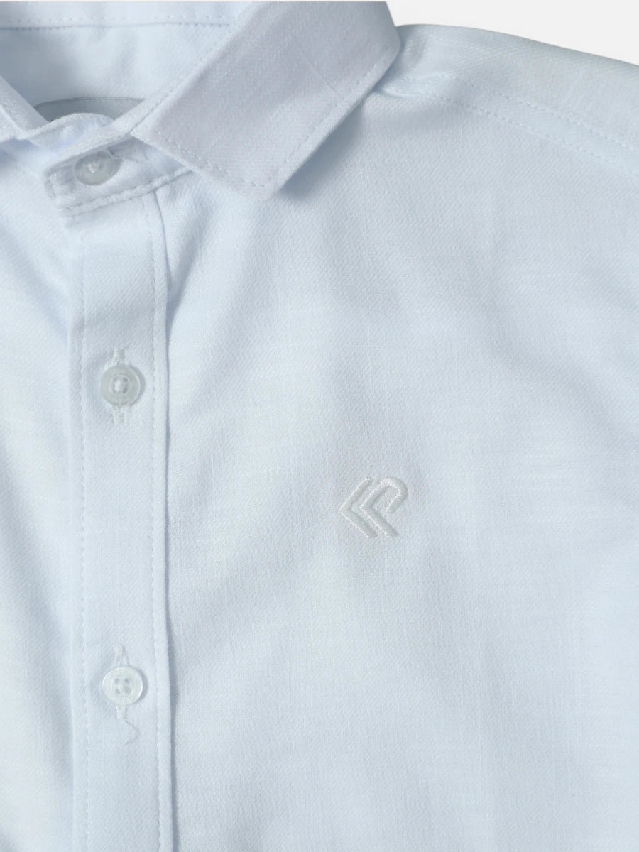 Camisa R047 M/L Lino Blanco