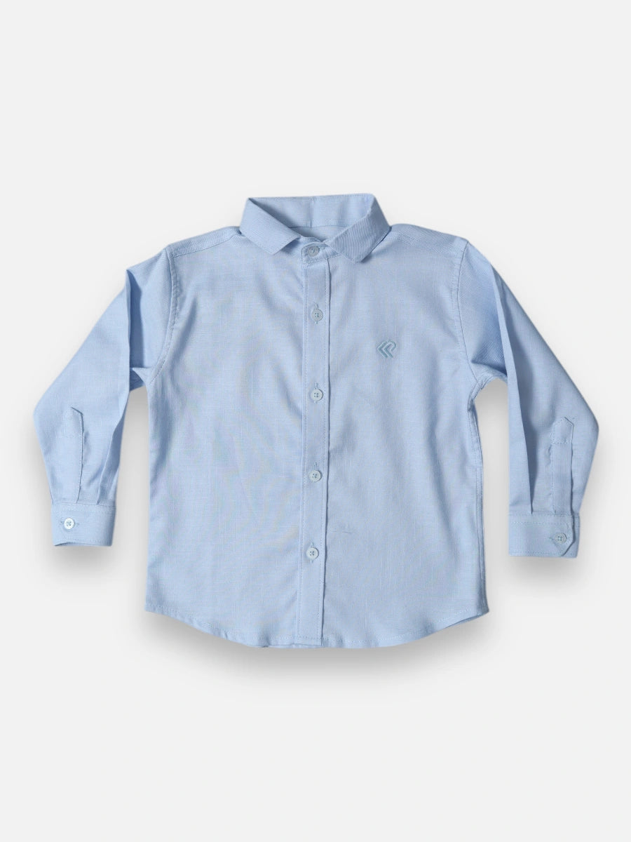 Camisa R048 M/L Lino Azul