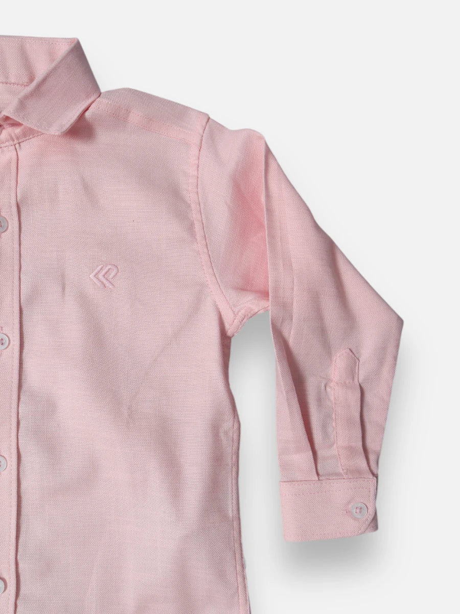 Camisa R049 M/L Lino Rosado