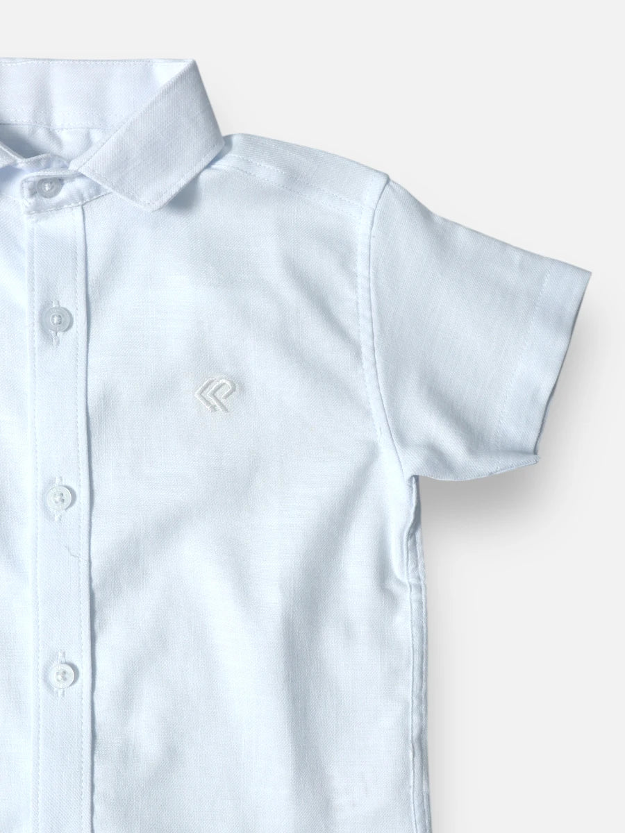 Camisa R050 M/C Lino Blanco
