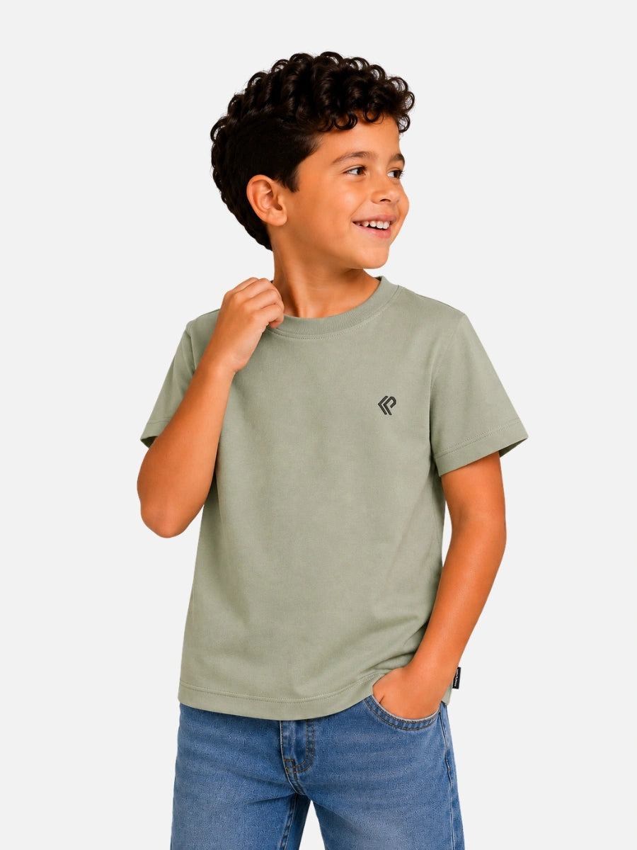Camiseta basica R012 Verde Oliva