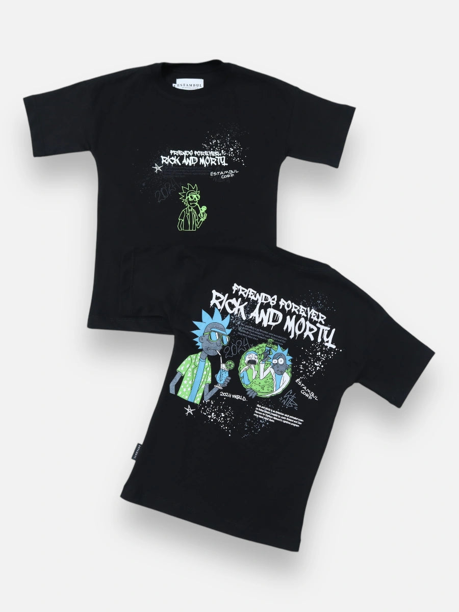 Camiseta R113 STB Oversize Negro