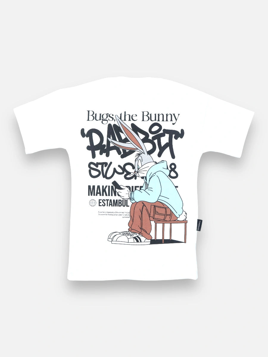 Camiseta R123 STB Oversize Blanco