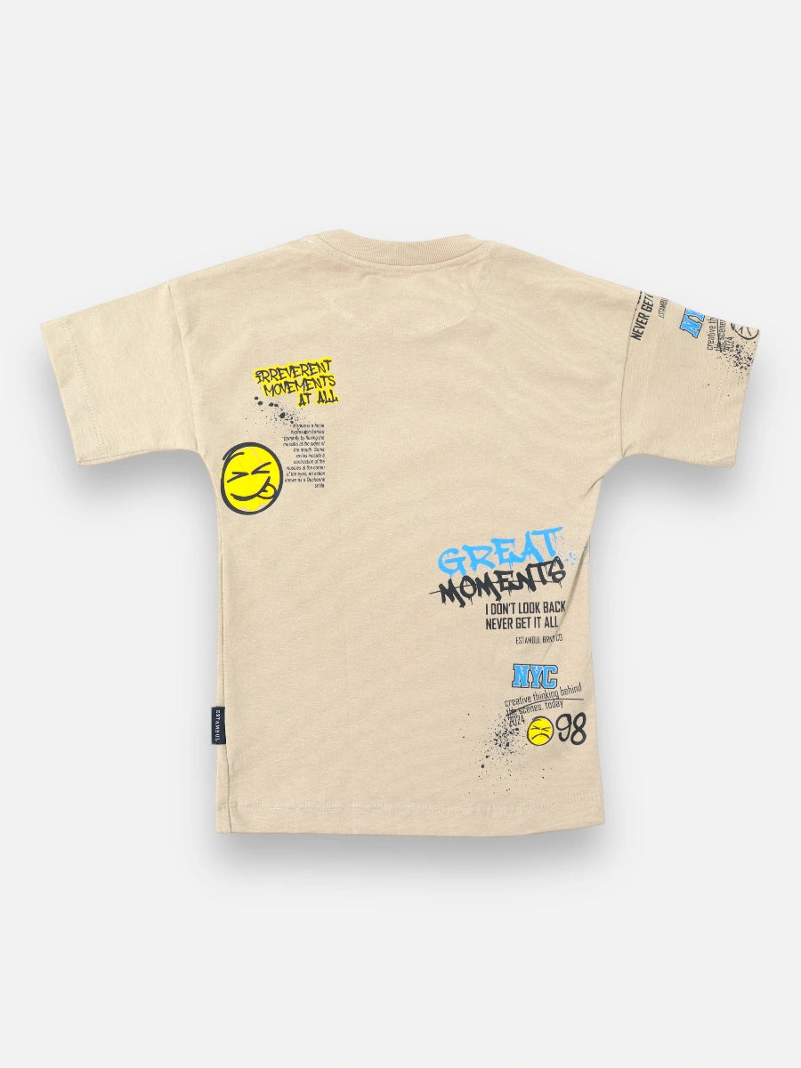 Camiseta R125 STB Oversize Camel