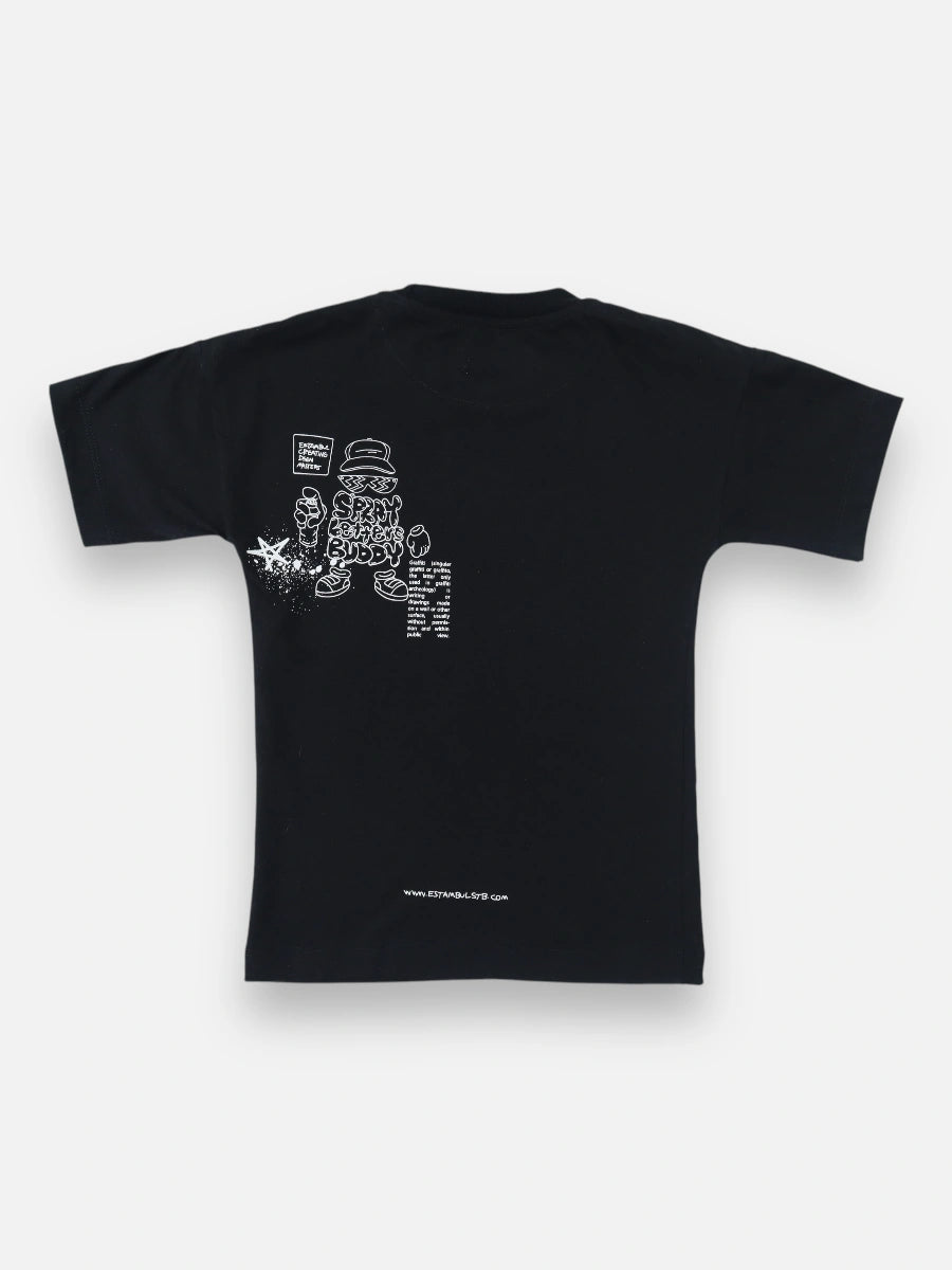 Camiseta R126 STB Oversize Negro