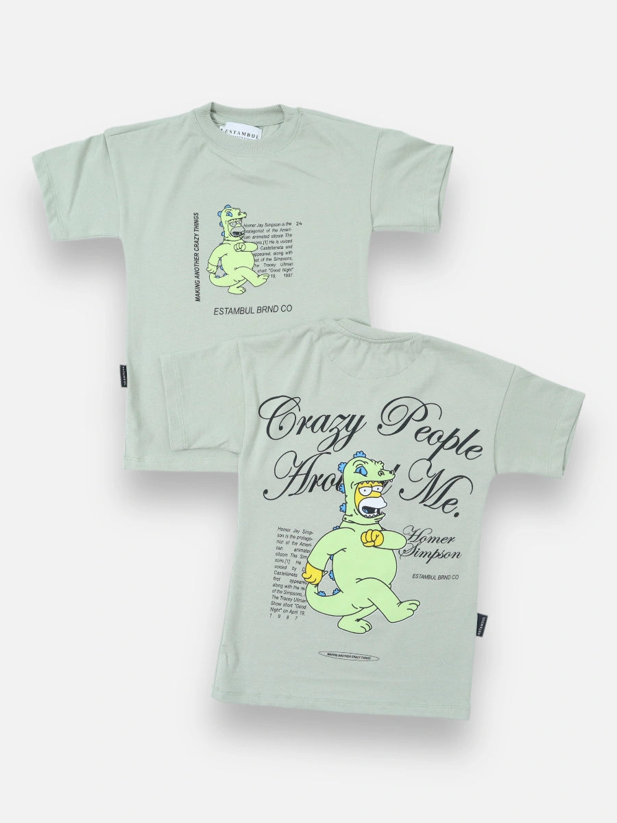Camiseta R129 STB Oversize Verde