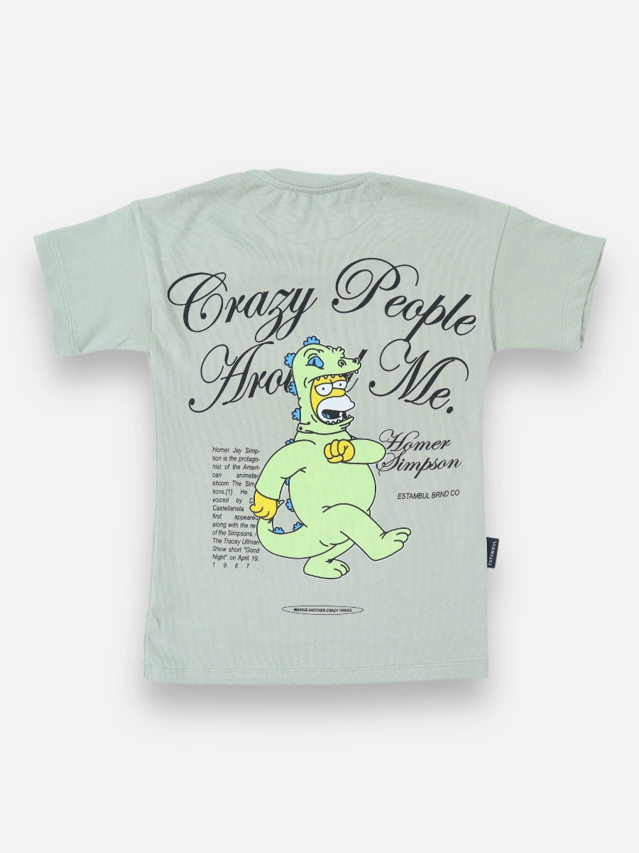Camiseta R129 STB Oversize Verde