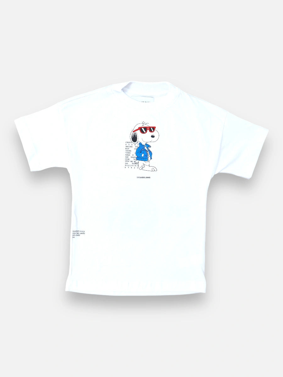 Camiseta R130 STB Oversize Blanco