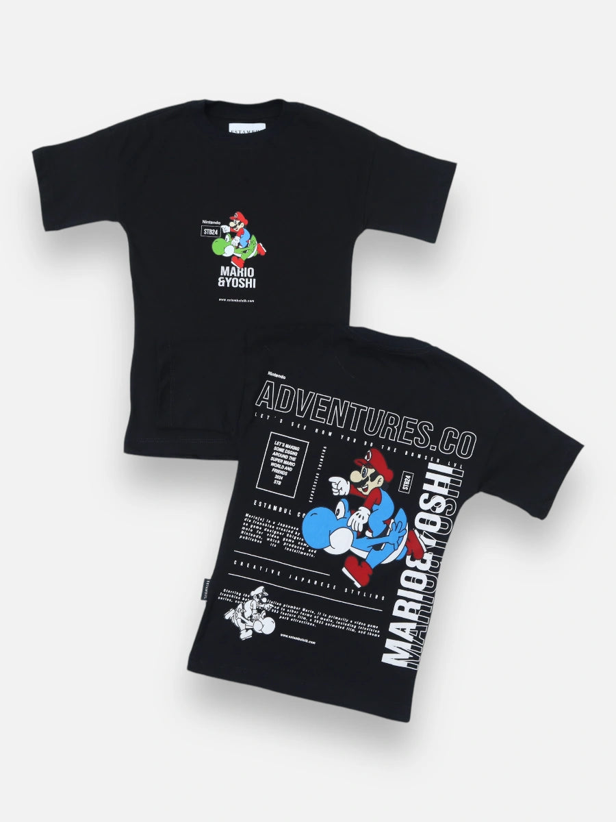 Camiseta R131 STB Oversize Negro