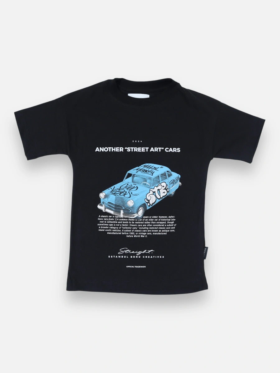Camiseta R135 STB Oversize Negro