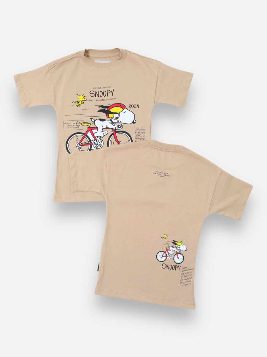 Camiseta R136 STB Oversize Camel