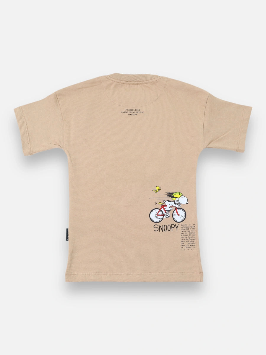 Camiseta R136 STB Oversize Camel