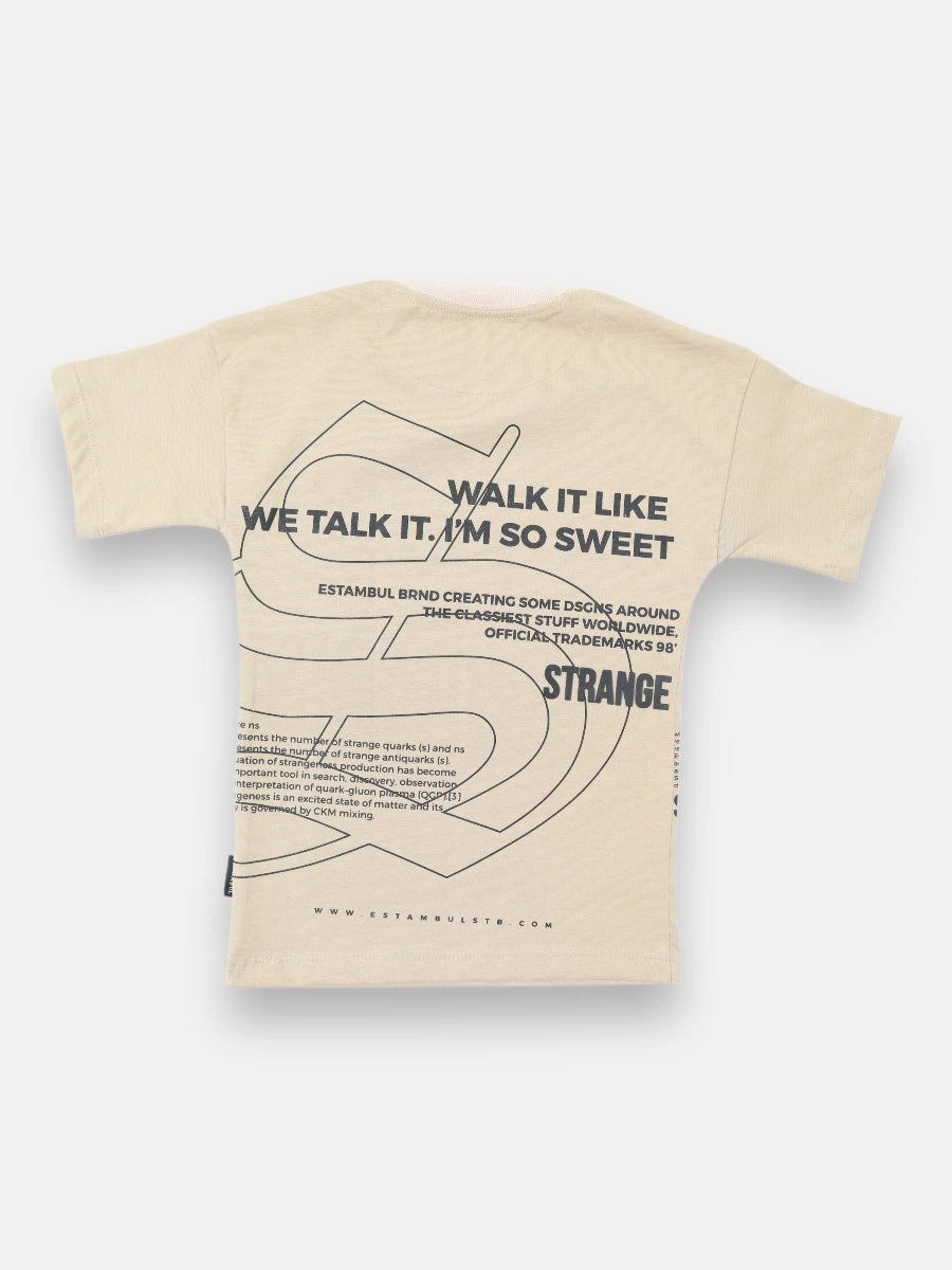 Camiseta R143 STB Oversize Camel