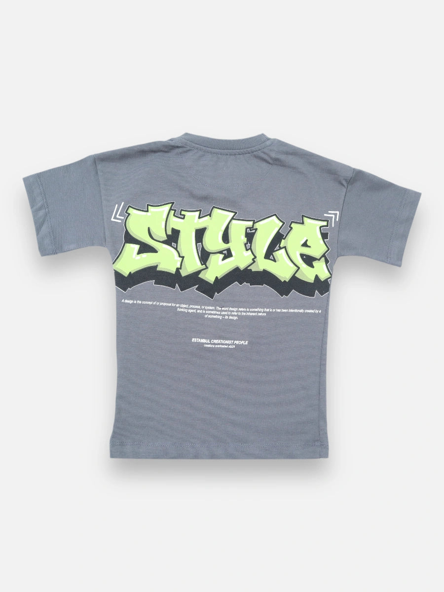 Camiseta R146 STB Oversize Gris